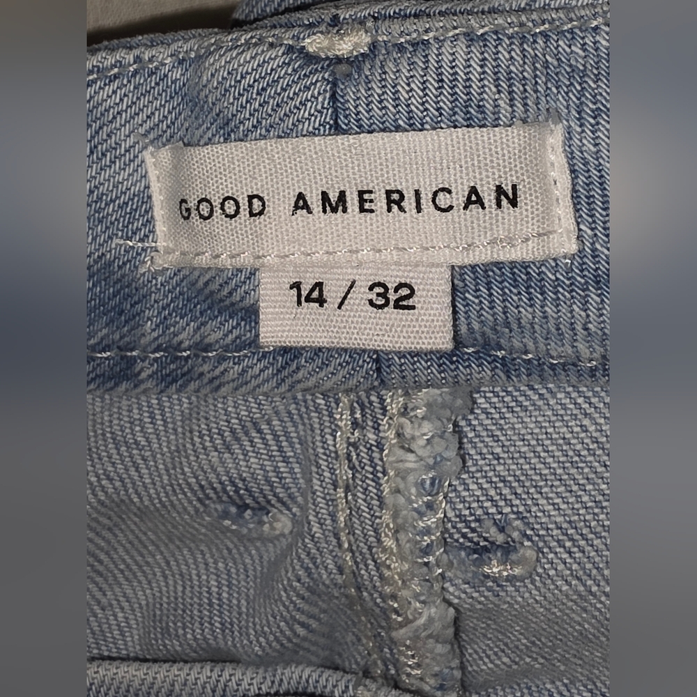 Good American Good 90's Relaxed Jean- size 14/32- NWT 💙 - Picture 8 of 9